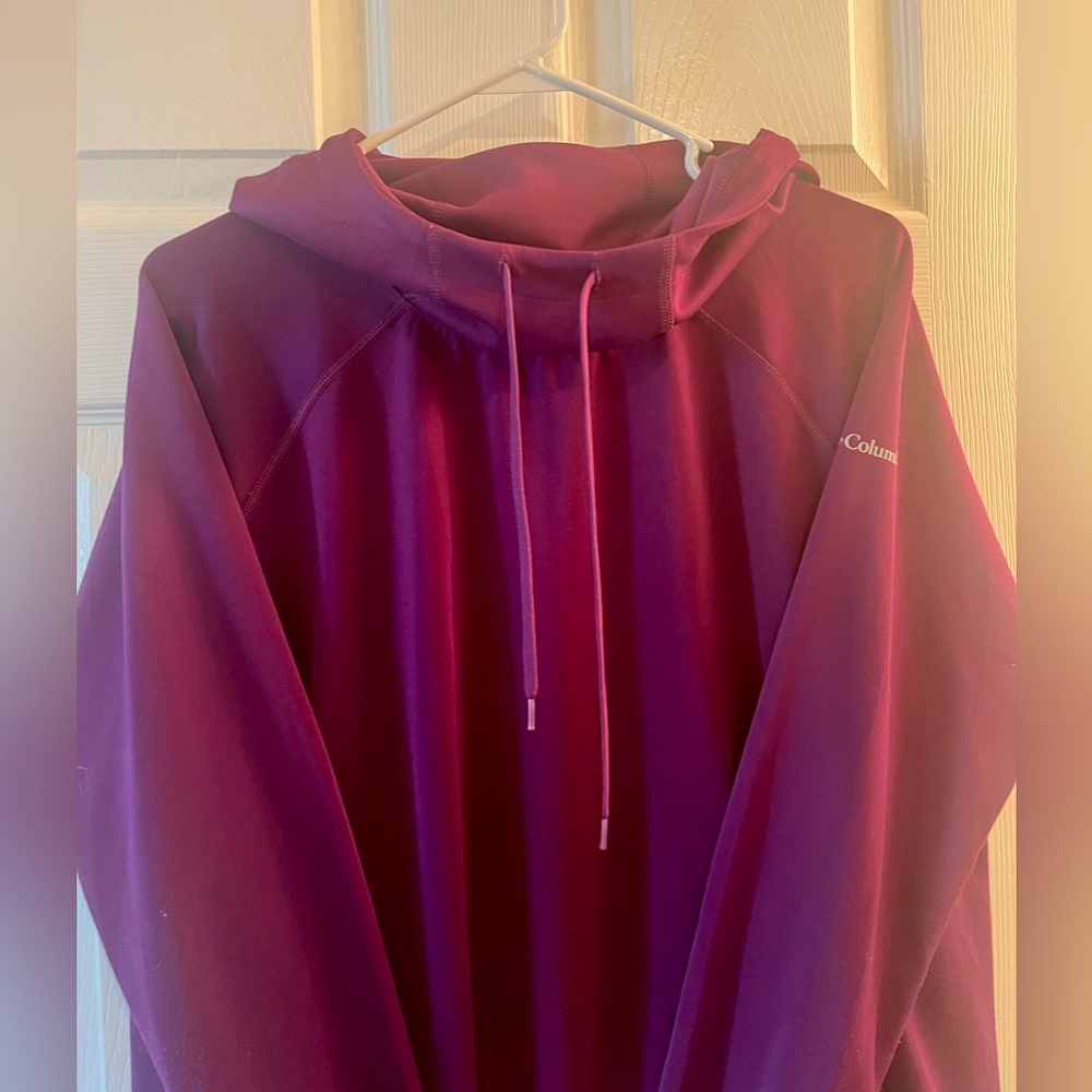 Columbia cowl neck hooded sweatshirt - Picture 1 of 4